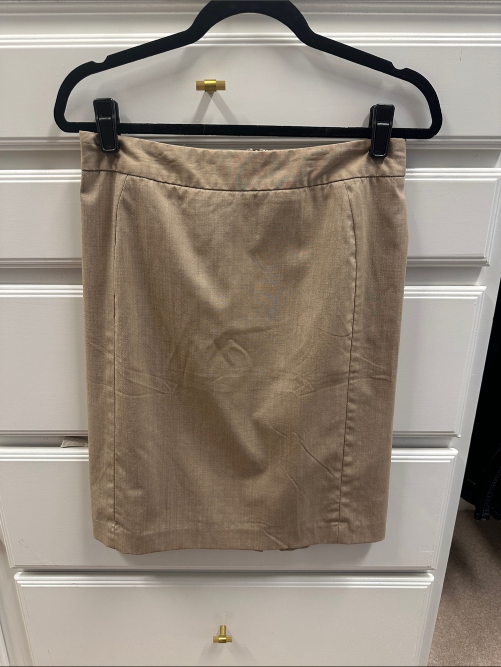 Banana Republic Tan Pencil Skirt